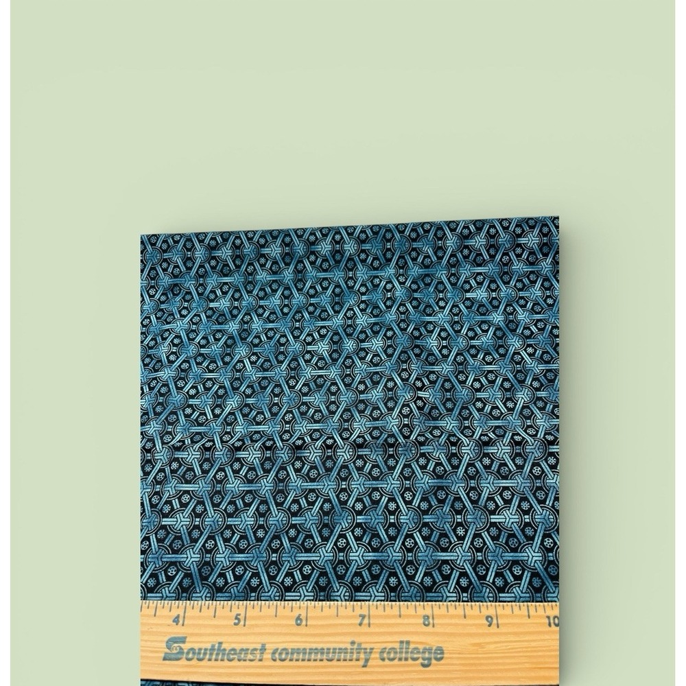 Quilt Craft Fabric 100% Cotton Material Kona Bay Fabrics SERE 13 Blue Abstract - Picture 2 of 5